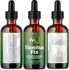 LIVORKA TinnitusFix Drops promotional banner hints at a trusted ear care option.