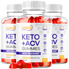 LIVORKA Turbo Ripped Keto ACV Gummies bottle front, convenient wellness snack option