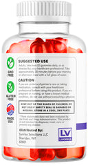 Ingredients view of LIVORKA Turbo Ripped Keto ACV Gummies