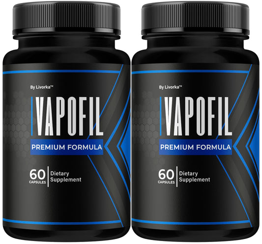 LIVORKA Vapofil capsules bottle front for daily energy support