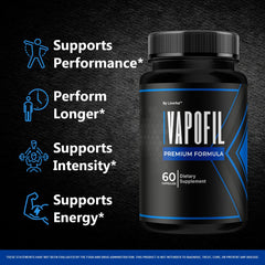 LIVORKA Vapofil packaging and label highlighting a premium natural formula for daily wellness.
