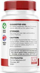 LIVORKA Vigor 8 for Men packaging back showing value bundle details.