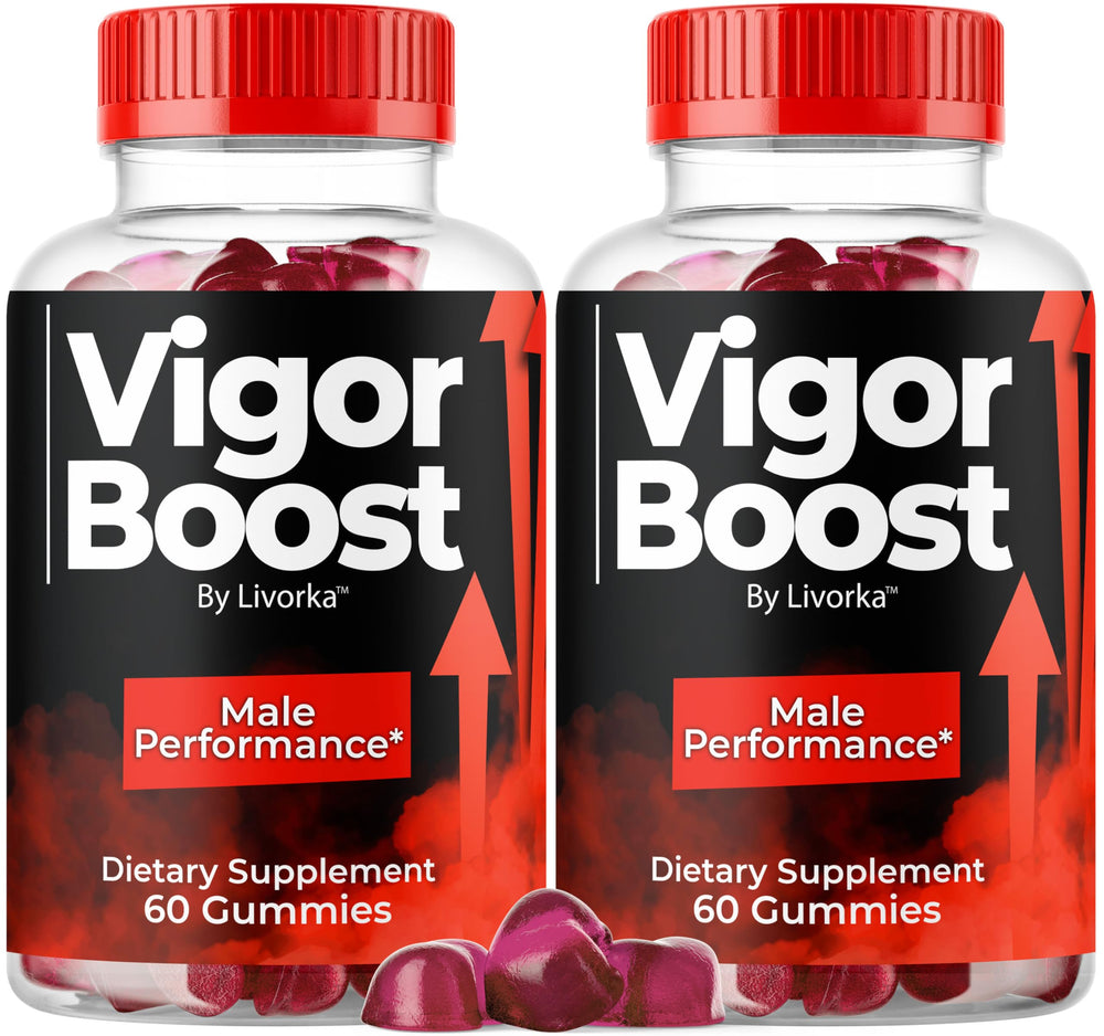 Livorka VigorBoost Gummies bottle for daily energy support.