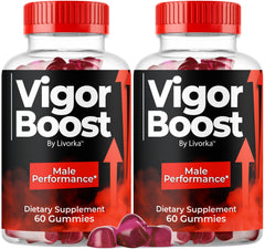 Livorka VigorBoost Gummies bottle for daily energy support.