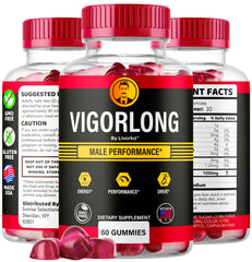 LIVORKA Vigorlong Gummies pack on desk, ready for everyday use.