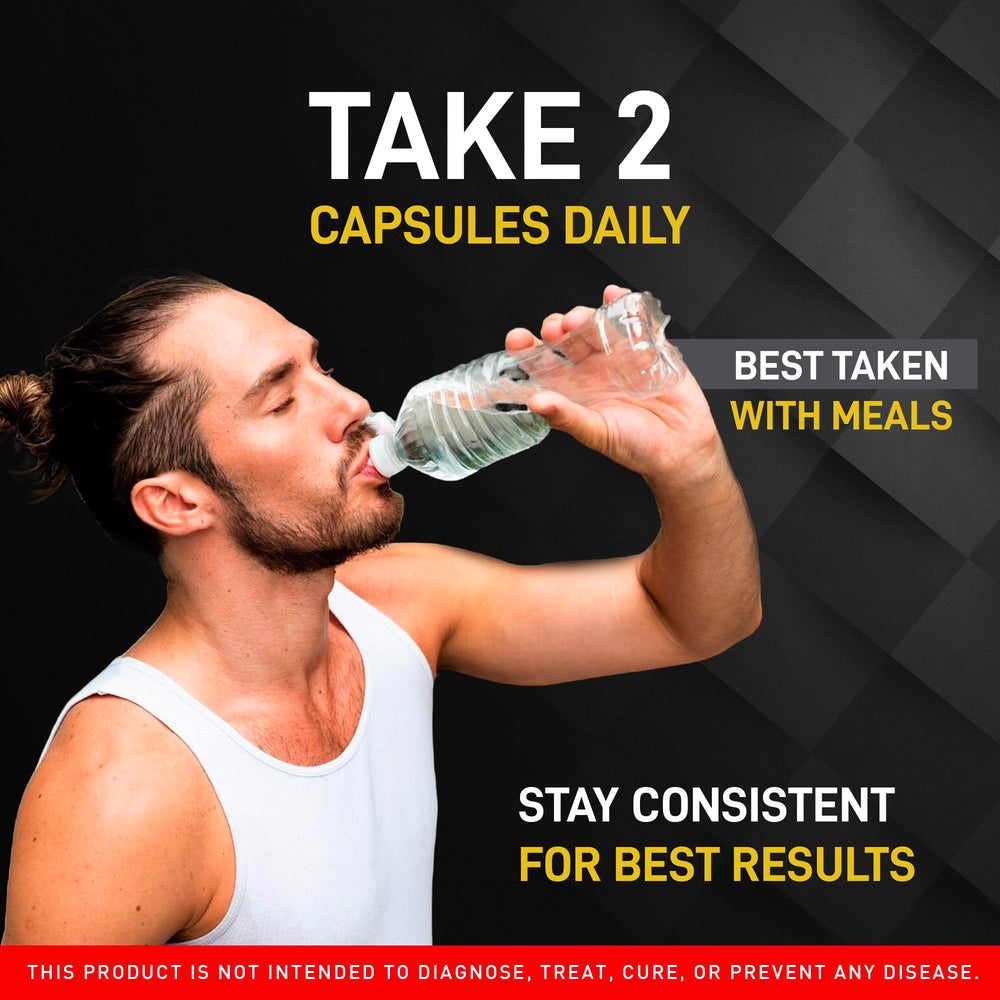 Dispensing LIVORKA Vigortrix pills from the bottle for daily use