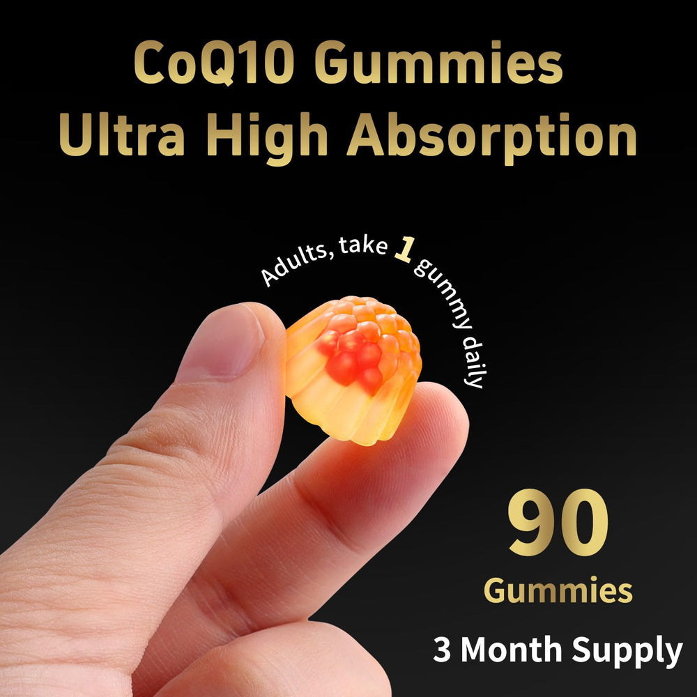 Two bottle pack of LKINT CoQ10 Gummies provides extended supply.