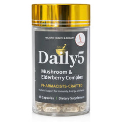 LL Supplement Daily5 bottle with capsules for daily antioxidant support