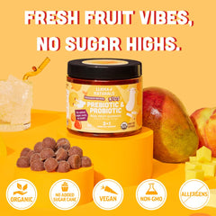 Llama Naturals vegan gummy label emphasizing plant-based ingredients