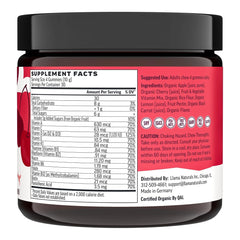 Vegan gummy form designed for adults seeking convenient nutrition.