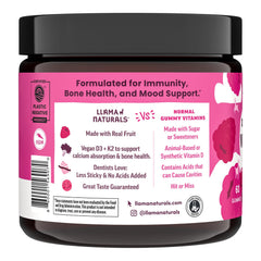 Llama Naturals gummies for kids dosage, easy daily routine.
