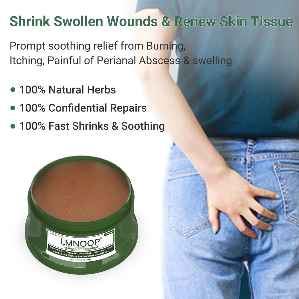 Creamy texture close-up illustrating moisturizing care for perianal skin.