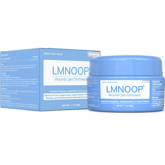 LMNOOP Wound Care Ointment tube for daily wound treatment supporting healing