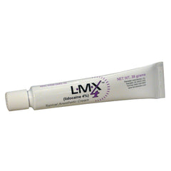 LMX4 cream texture being spread for quick skin absorption
