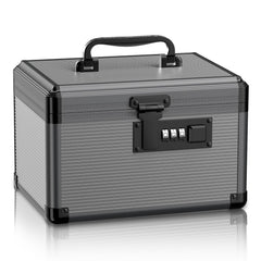 Lockbako medicine box with code lock on front view for secure access