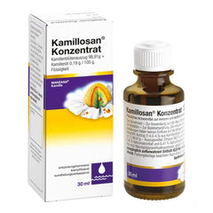 LOCUS REGIT ACTUM Kamillosan Liquid Drops bottle for travel-friendly oral care