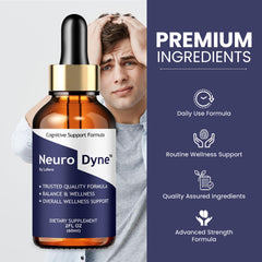 Lofero NeuroDyne Drops liquid swirl ready for quick intake