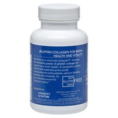 Brain health concept scene with capsules suggesting cognitive support.