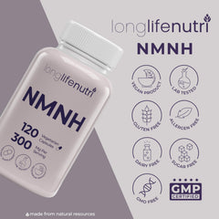 Included premium pill organizer with LongLifeNutri NMNH for organized routines