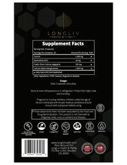 Packaging and USA-made facility claim for Longevity4Life quality.