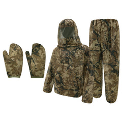 LOOGU mosquito suit exterior view shows breathable mesh for field-ready protection.