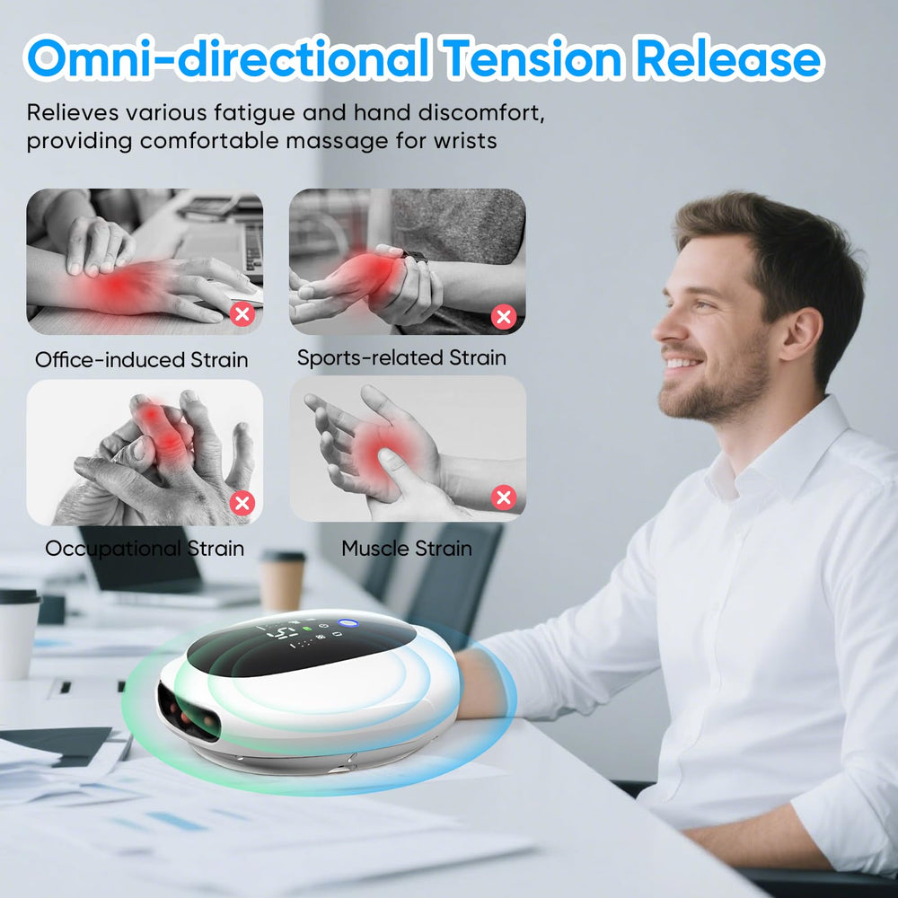 LORESJOY massager with auto-shutoff timer settings