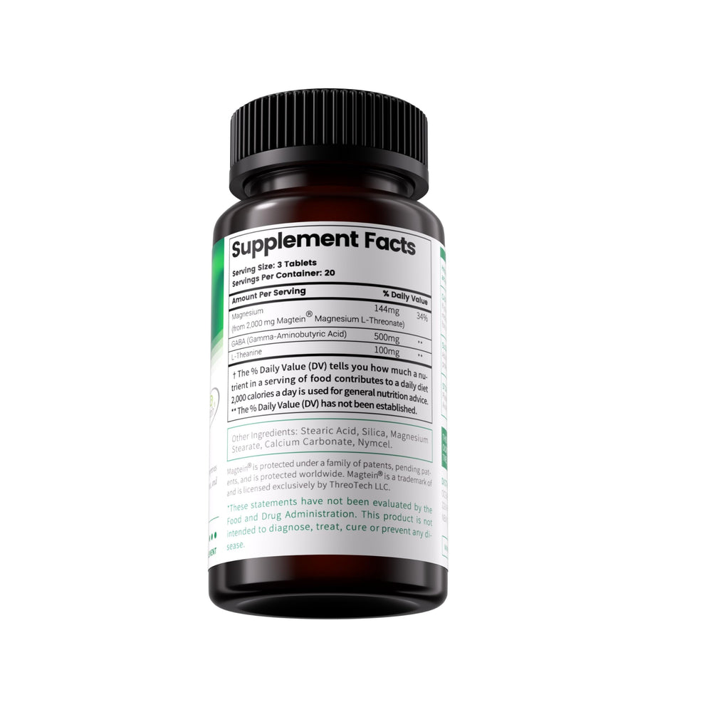 Losoki Magnesium 60 tablets pour into hand demonstrating convenient dosage
