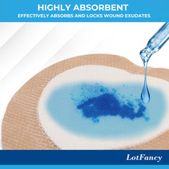 LotFancy safe latex-free design supports wounds without irritation