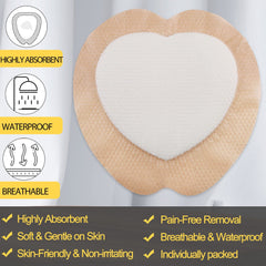 LotFancy sacral foam dressing waterproof layer protects while allowing airflow