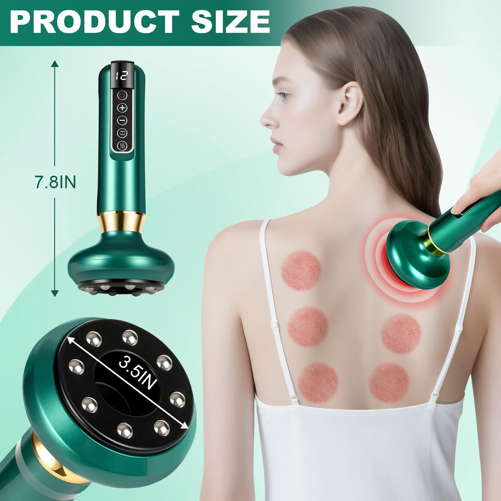 Lotpick bian stone rolling balls heat feature warms muscles.