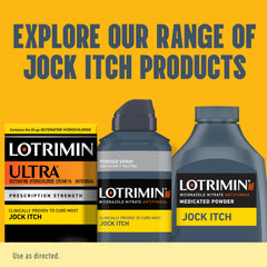 Lotrimin AF jock itch powder spray kid-safe for ages over two