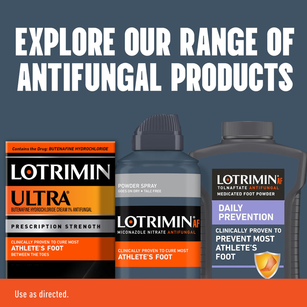 Safe for kids over 2 when used as directed with Lotrimin AF.