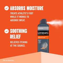 Lotrimin AF spray targets jock itch with convenient apply-on formula.