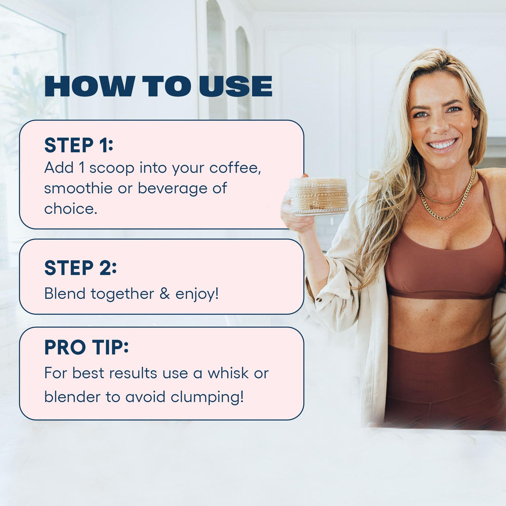 Love Sweat Fitness Mood Boost Powder smoothie bowl pour emphasizes mood and focus.