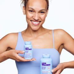 Love Wellness Bye Bye Bloat enzymes support post-meal comfort and digestion