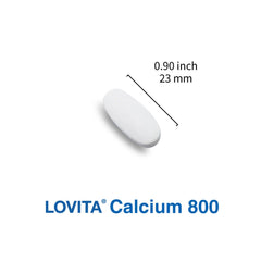 LOVITA 120 vegan tablets bottle emphasizes long-lasting supply