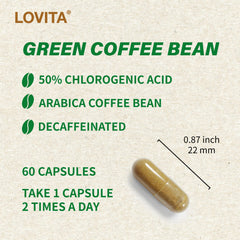 LOVITA vegan capsule label underline plant-based clarity