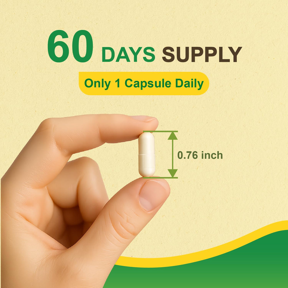 USA-made LOVITA garlic capsules packaging stamp.