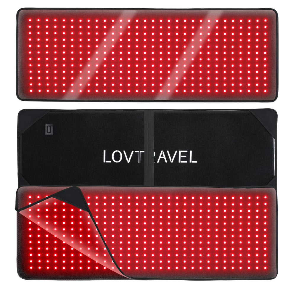 LOVTRAVEL brightness controller with five levels for customizable sessions.