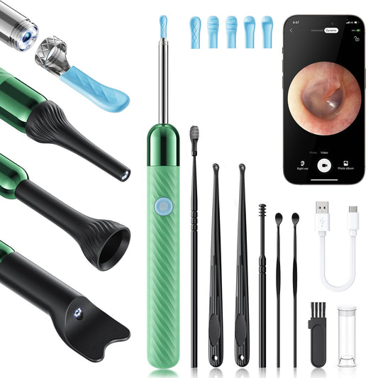 Loyker X6 ear cleaner with soft spoons for gentle wax removal