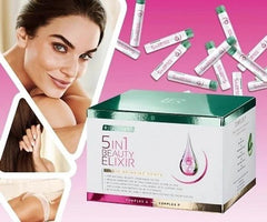 LR Health & Beauty Lifetakt Elixir woman applying daily routine.