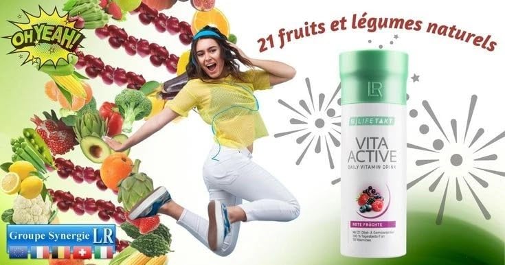 Lifetakt Vita Active packaging shows easy to store wellness solution.