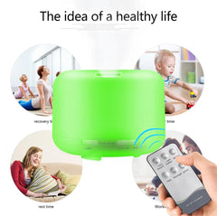 LSLCQW diffuser timer modes (1H/2H/3H) for convenient scheduling.