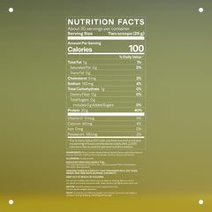 LTH Flex Whey Isolate Vanilla tub label highlighting NSF certification
