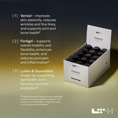 LTH Rewind Collagen Elixir antioxidants blend section