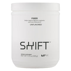 LTH Shift bottle front view with unflavored prebiotic fiber for daily digestive support.