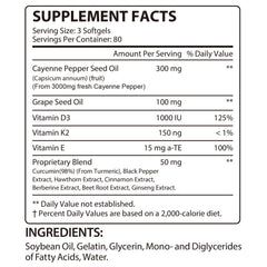 LTQXGT two-bottle pack of pepper capsules with turmeric and beetroot blend.