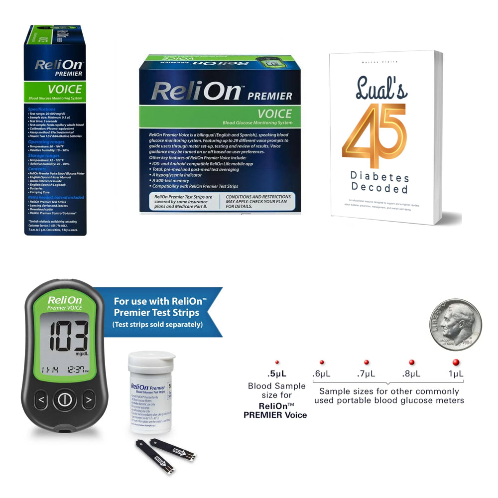 LUAL test strips bottle highlighting ample supply for daily testing