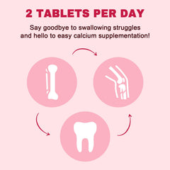 Bottle pour image of LUCNVEM calcium citrate for quick, measured servings.