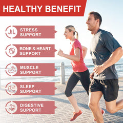 LUCNVEM ingredients and nutrition label emphasizes comprehensive magnesium blend.